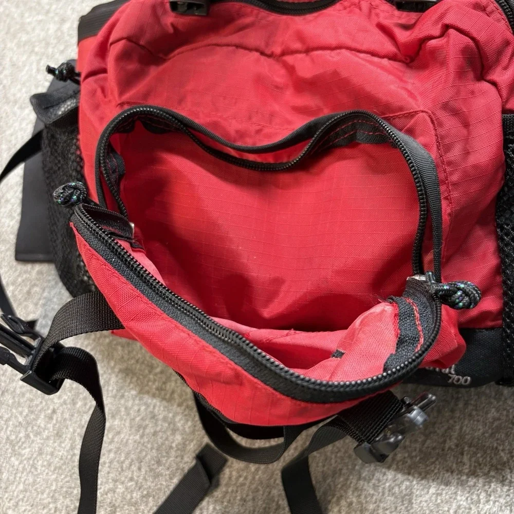 Vintage Kelty Summit 700 Hiking Hip‎ Pack Camping Trail Waist Bag Fanny Red